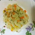 ワナミン」's cooksnap of when they made 炊飯器で☆簡単☆チキンピラフ.