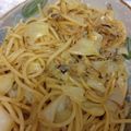 とわ雪's cooksnap of when they made 家にあるもので☆キャベツとじゃこのパスタ.