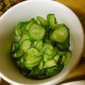 nekoのキッチン's cooksnap of when they made さっぱり*。ごま油がそそる♡梅きゅうり.