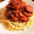 あさぽんぽむ's cooksnap of when they made 簡単☆トマト缶 なすでパスタ♪♪.