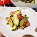 haruるんるん♪'s cooksnap of when they made 簡単ズッキーニとベーコン柚子こしょう炒め.