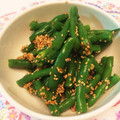 さとみちゅぁん's cooksnap of when they made いんげん！白胡麻和え♪.