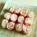70cafe's cooksnap of when they made ♫カニカマちくわのべーコン巻き♬.