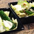 ぶ〜こ♡'s cooksnap of when they made キャベツときゅうりのおかか和えサラダ.