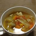 えさ日記's cooksnap of when they made ☆ある物で☆野菜たっぷり食べるスープ.