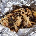 ジョンリークッカー's cooksnap of when they made 塩昆布で鮭とたっぷりきのこのホイル焼き.