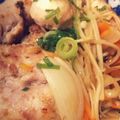 はなきたく's cooksnap of when they made 豆腐の豚バラ巻き♪きのこがけ！.