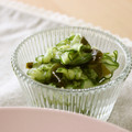 ガメコ's cooksnap of when they made 簡単!!わかめときゅうりの酢の物.