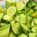 Hoyasuko's cooksnap of when they made きゅうりの塩レモン和え.