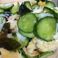 パフパフパフ's cooksnap of when they made きゅうりと蟹の酢の物.