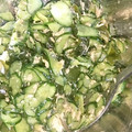 りょうちゃんです！'s cooksnap of when they made きゅうりとわかめとツナのさっぱりサラダ.