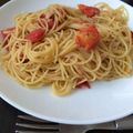 にむばすしゅたーぜん's cooksnap of when they made 5分でできる♪トマトとツナのスパゲティ.