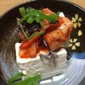 紺さん's cooksnap of when they made 超簡単！絶品混ぜ混ぜ冷ややっこ（韓国風）.