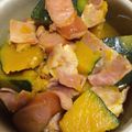 さっちあっきママ's cooksnap of when they made 南瓜とベーコンのコンソメ煮.