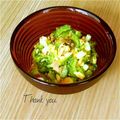 megmicky's cooksnap of when they made ➏ゴーヤのカレーハニーマスタードサラダ➏.