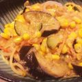 ☆kanata☆'s cooksnap of when they made トマツナ豆乳パスタ.
