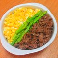 ky◯k◯'s cooksnap of when they made シャ乱Qはたけの簡単！3色そぼろごはん！.