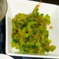 Jackie1202's cooksnap of when they made シンプルに！ゴーヤのおかかしょうゆ。.