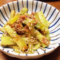 YUKIKI☆'s cooksnap of when they made サッと！ブロッコリー茎のピリ辛おかず.