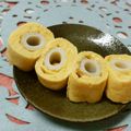 赤い電話's cooksnap of when they made 竹輪入り卵焼～味付けは焼き肉のタレ～.