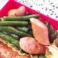 うさぎ姫っこ's cooksnap of when they made おつまみお弁当に♪バタぽんいんげんソテー.