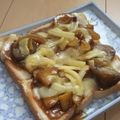 きらり流れ星's cooksnap of when they made カレートースト.