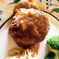 空と星矢's cooksnap of when they made 和風♪照り焼きハンバーグ.