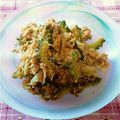 miemama♬'s cooksnap of when they made サバ缶ゴーヤおからのカレー炒め♪.