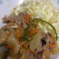 そらとはる:D:D's cooksnap of when they made 野菜たっぷりしょうが焼き.