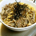 まろこめ's cooksnap of when they made 簡単！シメジ＆ベーコンの和風スープスパ.