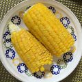 yukkiddr02's cooksnap of when they made 簡単☆とうもろこしはレンジでチン.