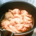 てこくち's cooksnap of when they made 鶏手羽元のさっぱり酢醤油煮.