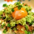 由梨ママ♪'s cooksnap of when they made イタリア風サーモンのユッケ アボカド添え.