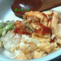 みけねこやよい's cooksnap of when they made 簡単冷凍ピラフdeとろとろ卵のオムライス.