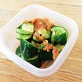 nonnonju's cooksnap of when they made きゅうりの梅肉和え♪.