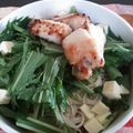 かぴーな's cooksnap of when they made 鶏と水菜のトマトそうめん.