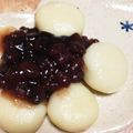 ロター's cooksnap of when they made ☆白玉団子☆豆腐入り柔らか♪かき氷お月見.