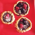Nozzzzzy's cooksnap of when they made チョコレートレアチーズタルト.