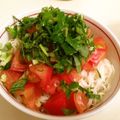 とまとま１０'s cooksnap of when they made 爽やかトマトのぶっかけ素麺.