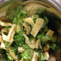 ふりかけマカロニ's cooksnap of when they made きゅうりと油揚げの酢の物.