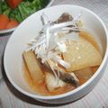ぼにのすけ's cooksnap of when they made 冬の定番おかず★ブリ大根.