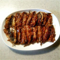 キリ～ンちゃん♪'s cooksnap of when they made 激安 うまうま イワシの蒲焼き丼.