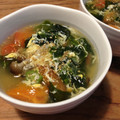になべっち's cooksnap of when they made さっぱりトマトとオクラのスープ.