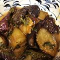 フィニア's cooksnap of when they made 茄子と大葉の味噌炒め.