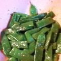 yasukova's cooksnap of when they made スナップエンドウの胡麻和え.