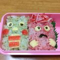 ミルクの国's cooksnap of when they made キャラ弁★ガチャピン・ムック.
