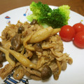 nakaerinko's cooksnap of when they made 我が家の定番＊豚の生姜焼き♬.