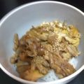 REDSLOVE's cooksnap of when they made アッ！という間の♪簡単＊マイタケ卵丼☆.