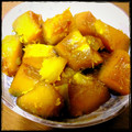 ♡mia♡'s cooksnap of when they made 簡単☆かぼちゃの煮物.
