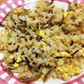 cafe55's cooksnap of when they made 超パラパラ！じゃこ塩昆布の和風チャーハン.
